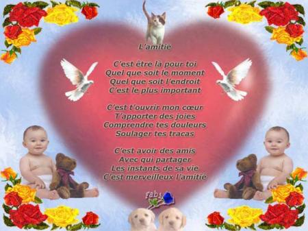 &ccedil;a c pour yass ma puce je t'aime a la folie prend soin de toi